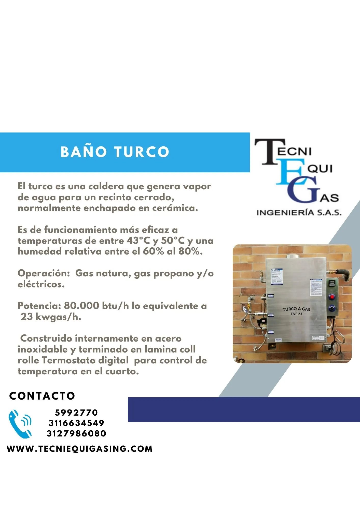Catálogo Varios — Tecniequigas